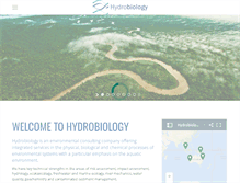 Tablet Screenshot of hydrobiology.biz